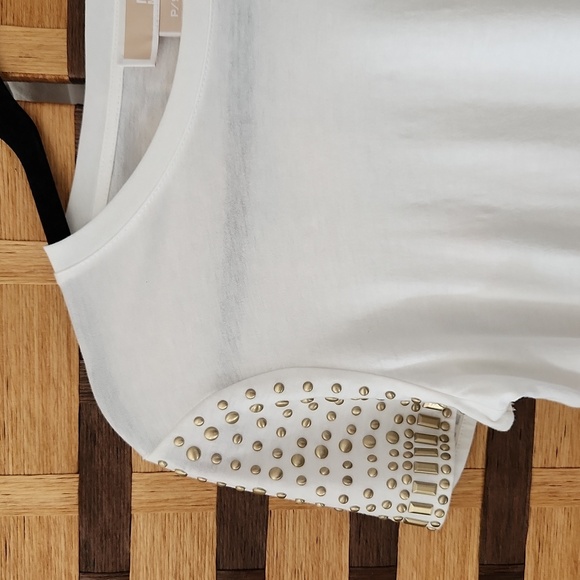 Michael Kors stud sleeve tshirt - Picture 1 of 8